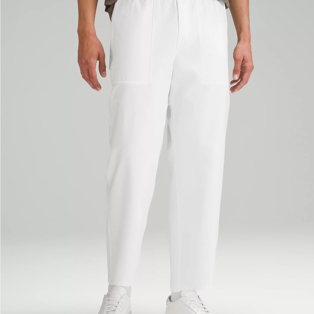 lululemon athletica Men's White pull on pants